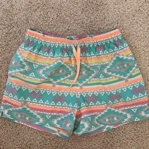 Chubbies The En Fuegos 4" Stretch Swim Shorts Small